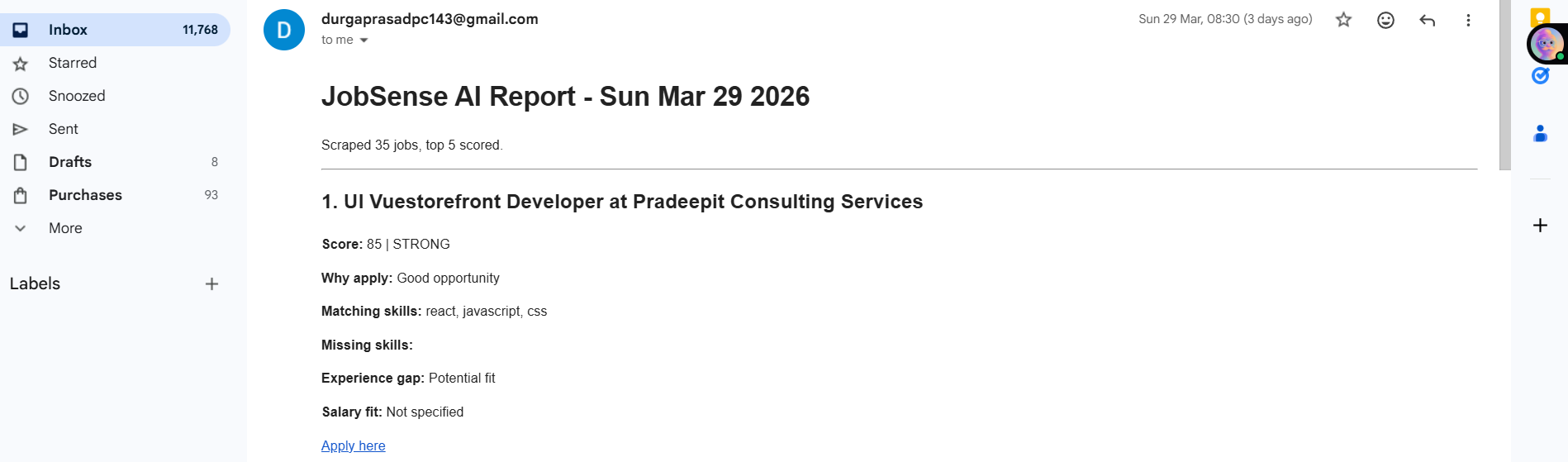 JobSense AI